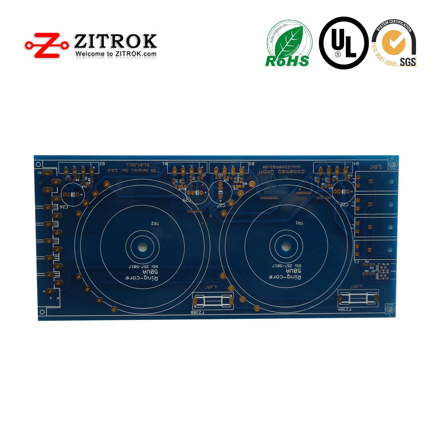 EMS Fr4 94V0 CCTV Board Camera Module PCB Board & Multilayer PCB Assembly