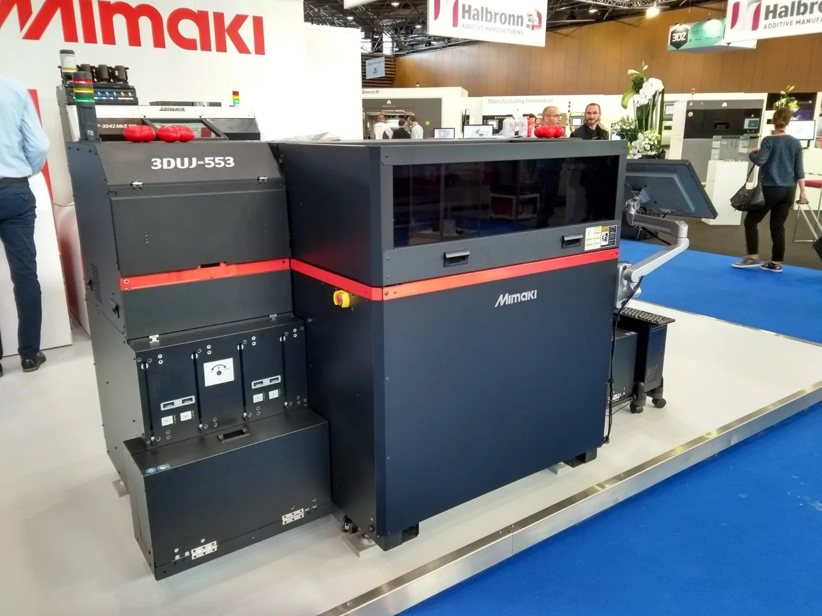 3D Printer 3duj-553 Mimaki with More Than 10 Million Colors and UV-Curable Inkjet Printing