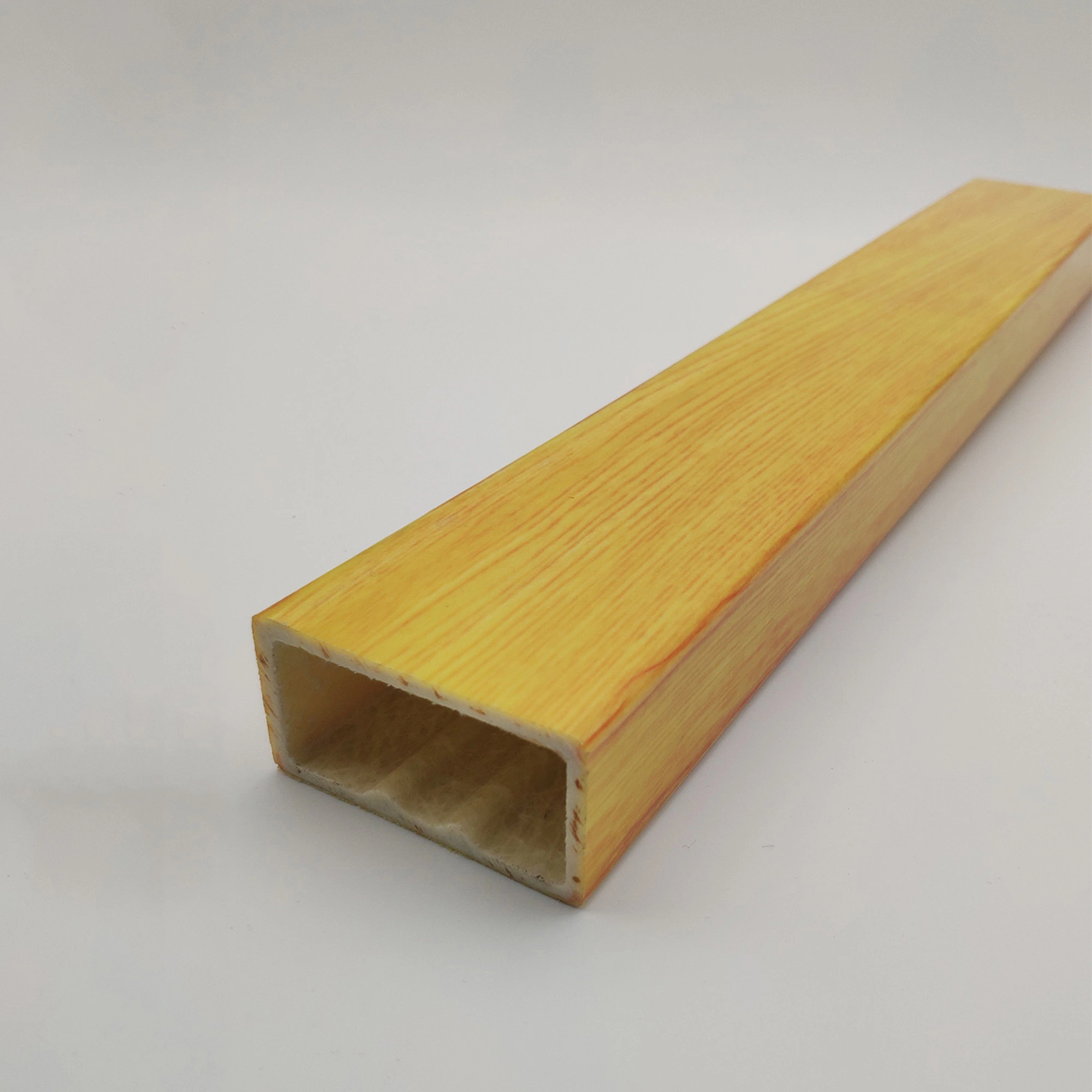 Corrosion-Resistant Fiberglass FRP Extrusion Profiles Square Tube Round Rod