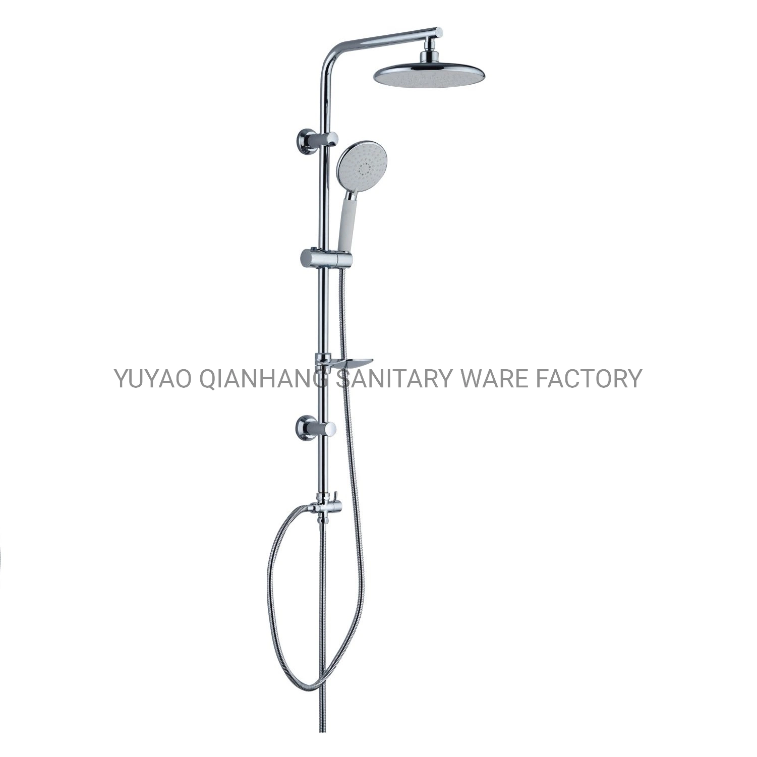 نظام ABS للطلاء البلاستيك النقي من الكروم الدُش Head Sanitary Ware