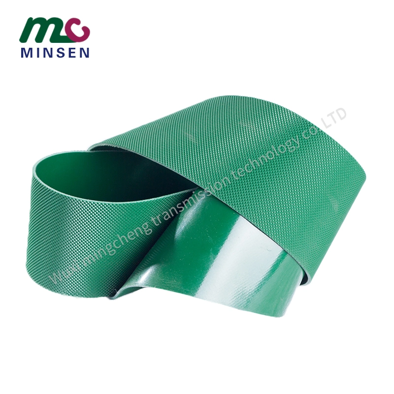 Green Diamond Surface Food Grade PU Conveyor Belt Best Price for Food Industry