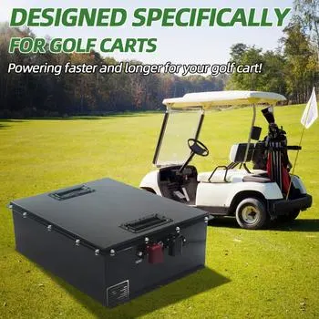 48volt Lithium Ion Golf Car Battery 48V 51.2V 100ah 200ah LiFePO4 Golf Cart Lithium Battery Pack with BMS Charger