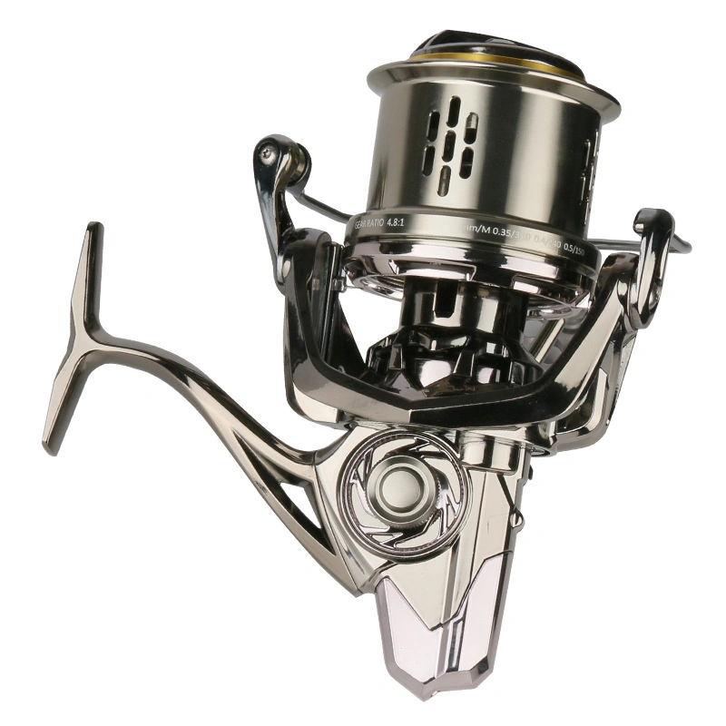 Cc8000-12000 de fundición de acero inoxidable Spinning Reel de pesca