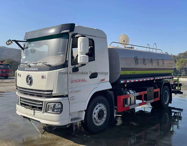 4X2 Drive LHD Water Bowser Truck 245HP Engine Multifunctional 10cbm Water Sprinkler Tanker Truck for Sale