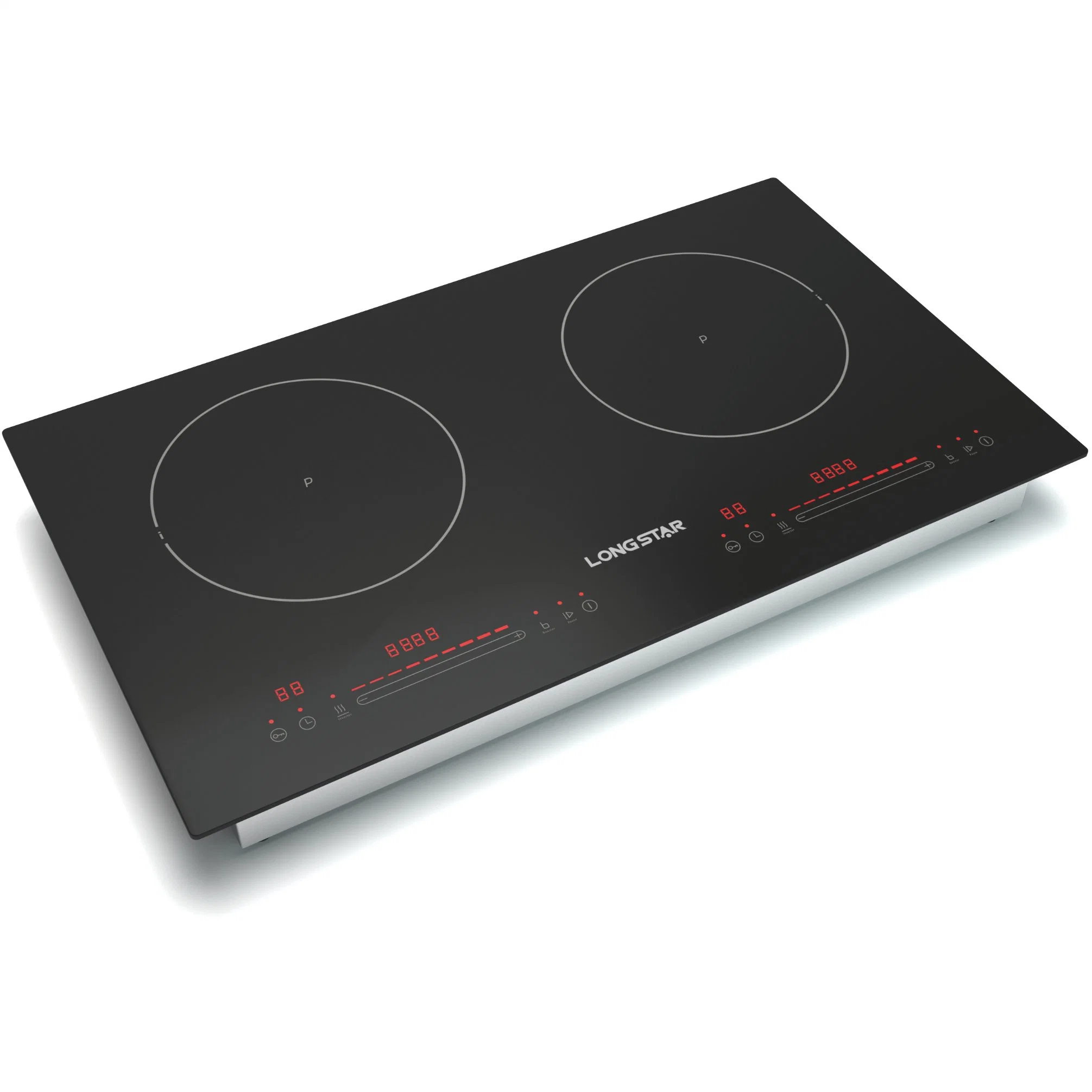 Best Vertical Built in Design National Induction Ceramic Cooker 2 Burners