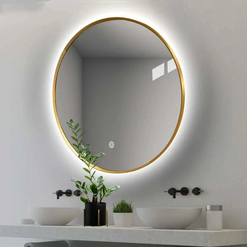 Ene Stylish LED Smart Belt Mirror - Contemporary Bathroom Mirror Decor with Anti-Fog Lighting