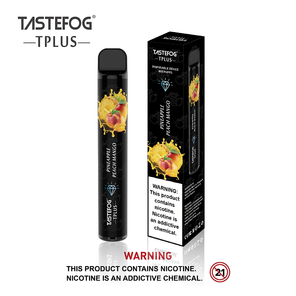 Tastefog Tplus 800 Puff Disposable/Chargeable Vape Pen Style vape Salt Swith