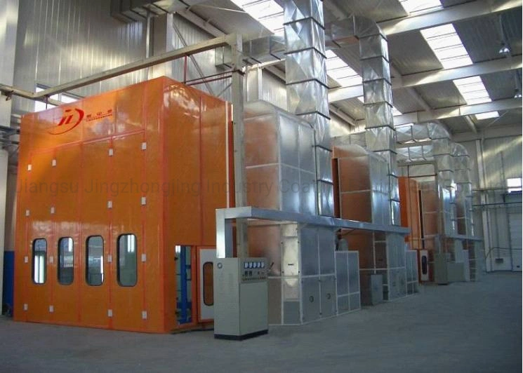 Automotive Spray Paint Booth Diesel Heating Painting Room for Car