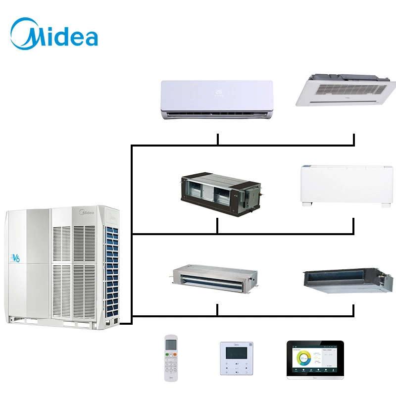 Midea 8HP Mv6-252wv2gn1 Heat Pump Vrf Vrv 380V DC Inverter Compressor 25.2kw Air-Conditioner