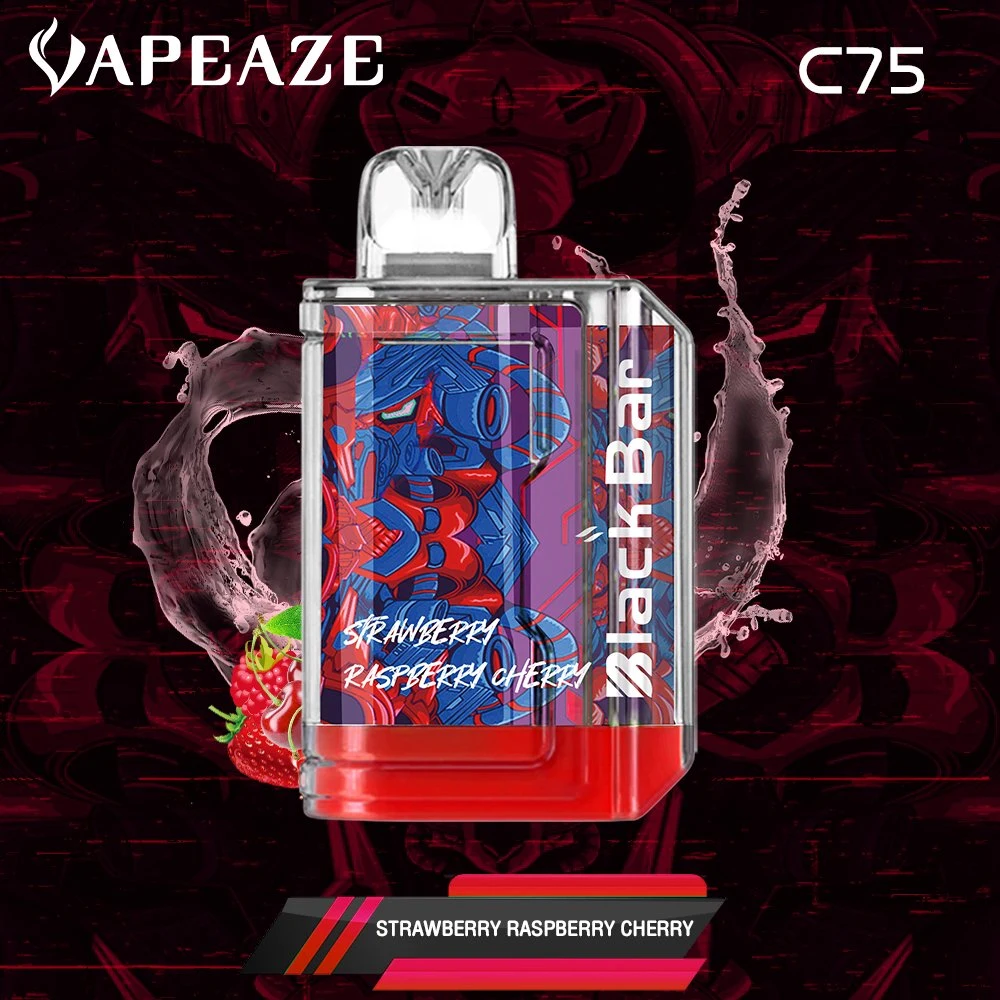 Одноразовый стилус Vape 7500: Перезаряжаемый E-Cigarette с регулируемым потоком воздуха, 16+ ароматами и высокой емкостью