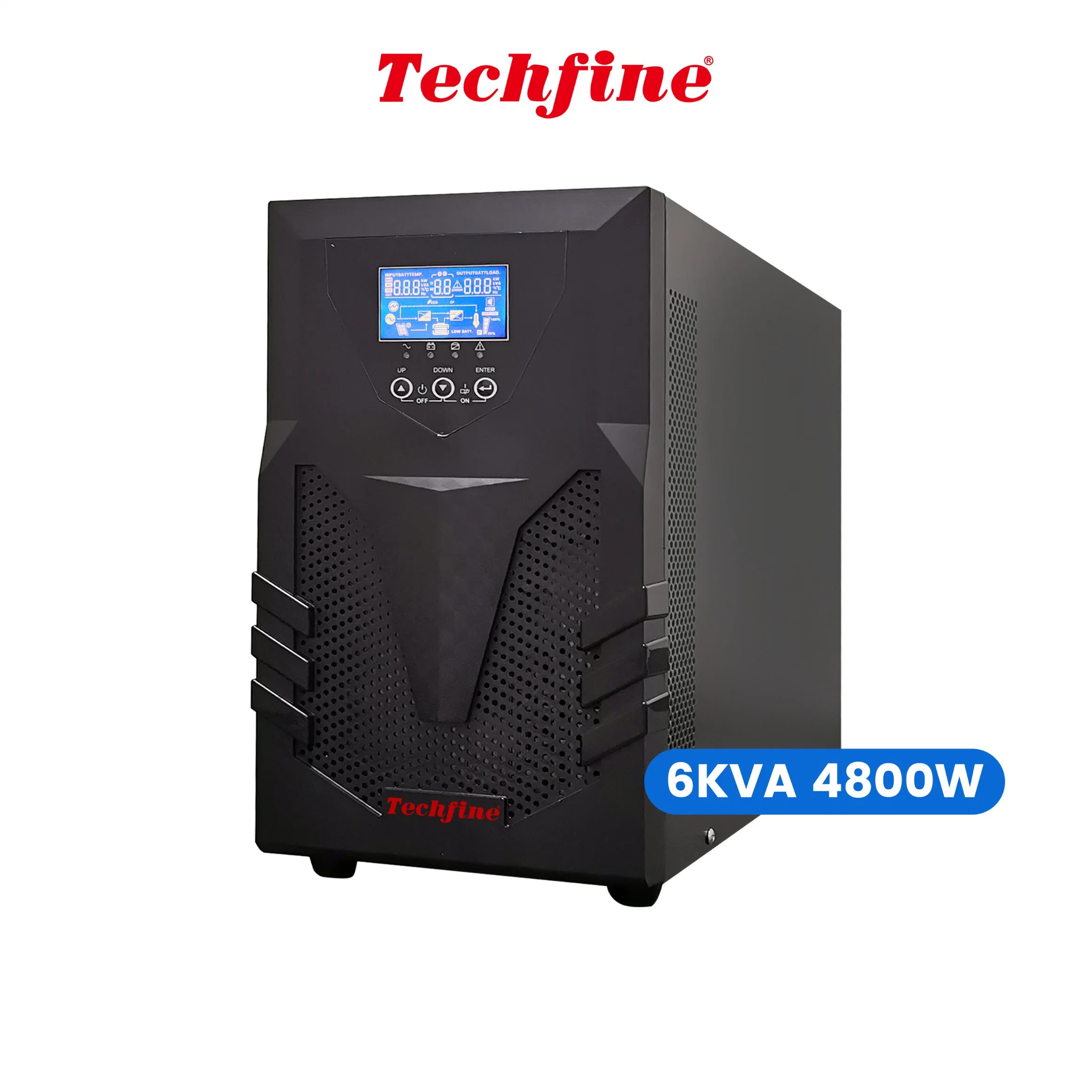 Techfine Alimentation électrique Line Interactive UPS haute fréquence 3kVA Alimentation électrique en ligne UPS