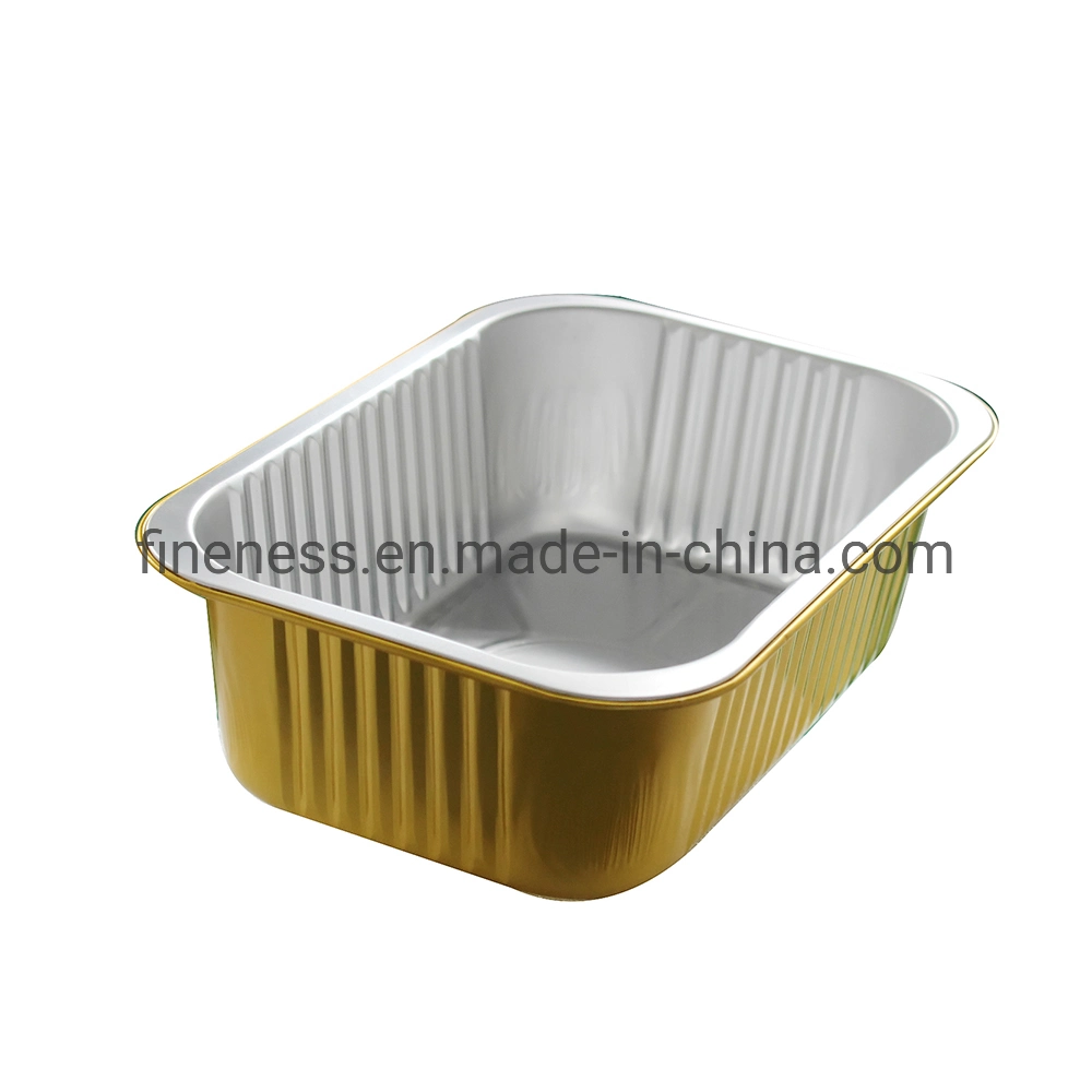 Coupe du gâteau d'aluminium de couleur