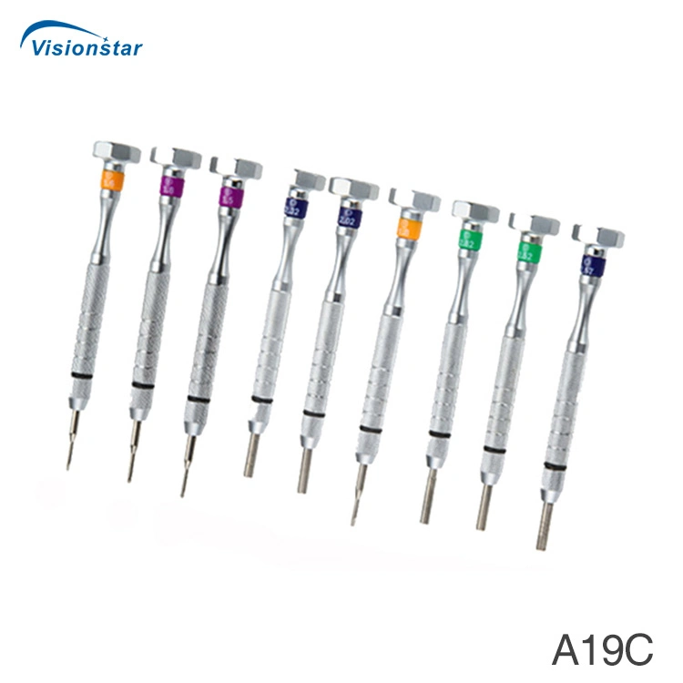 A19c Manufacturer Price Optical Shop Tool Eyeglass Screwdriver Set