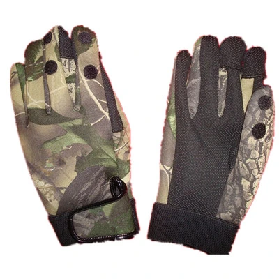 Calientes! Anti-Stab agujas Multicamo Water-Proof Formación Multicamo silvestres tácticas camuflaje Bionic Full-Half al aire libre deportes dedo viajando Guante de cuero