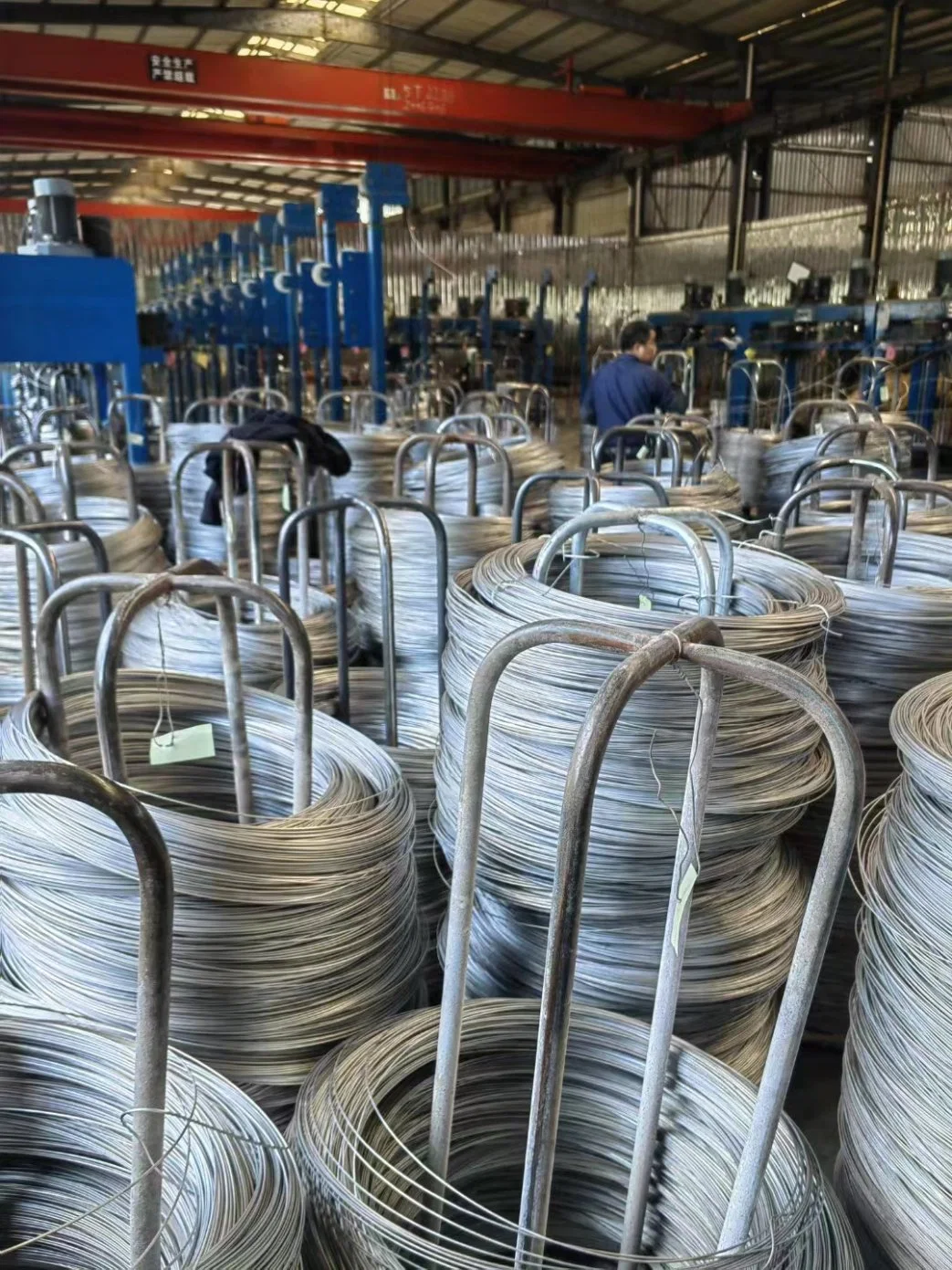 Original Factory Mill Building Material Hot Dipped Galvanized Zinc Coated Coiled Iron Steel Wire for Building Material