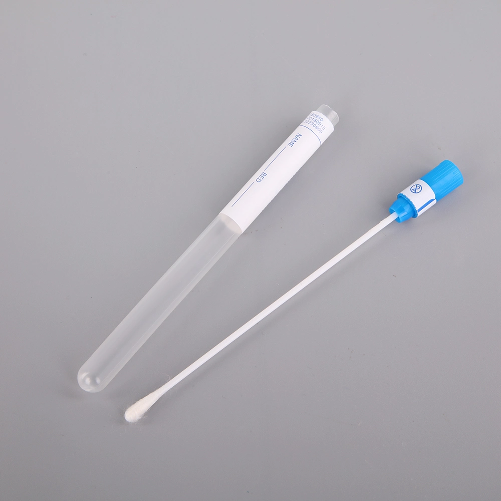 New Design Swab Sticks for Oral Care 100 Cotton Tip Disposable Medical Use Transport Swab Tube with Great Price