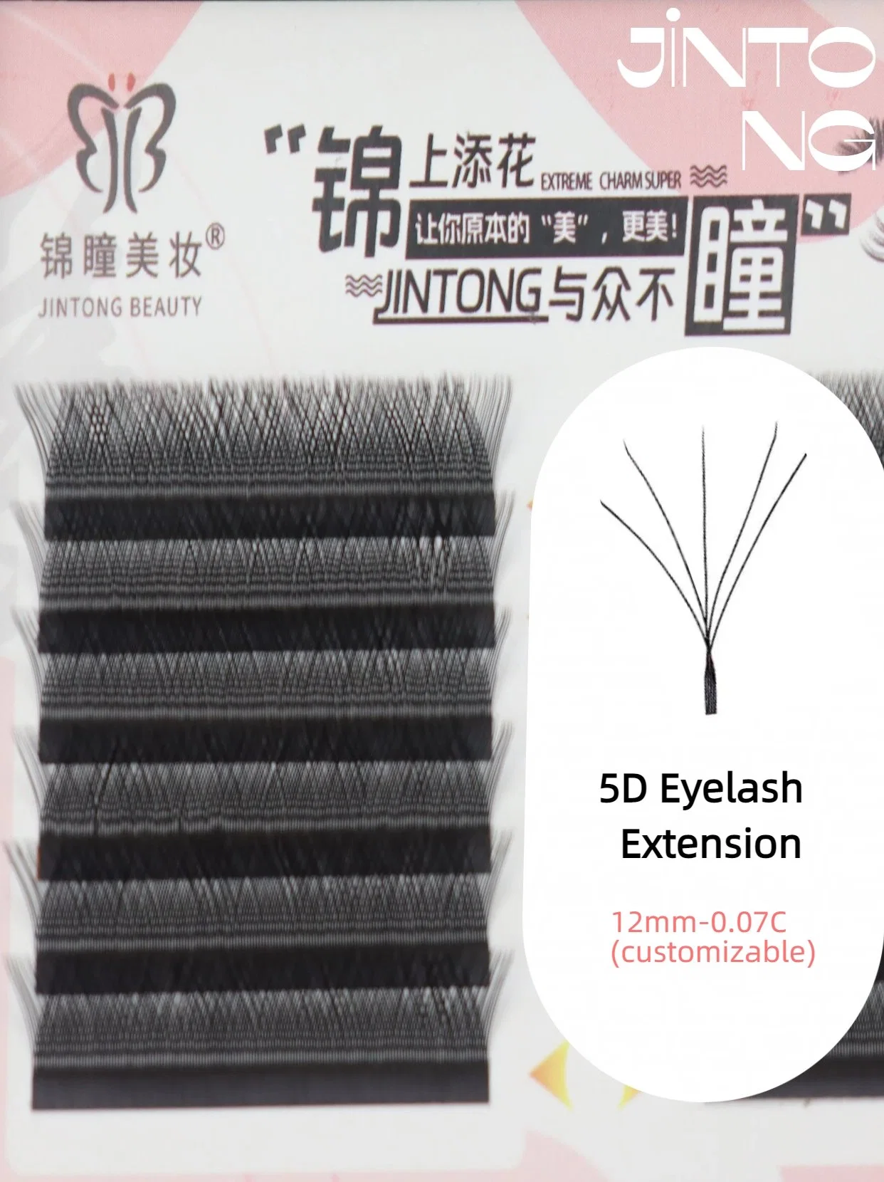 Volume Lashes Extension 0.05 Cc Curl 15-20mm 2D3d4d Eyelash Extensions