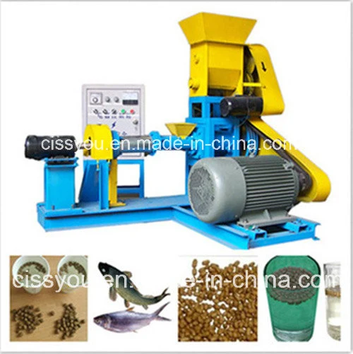 Floating Pet Fish Food Feed Pellet Extruder Machine