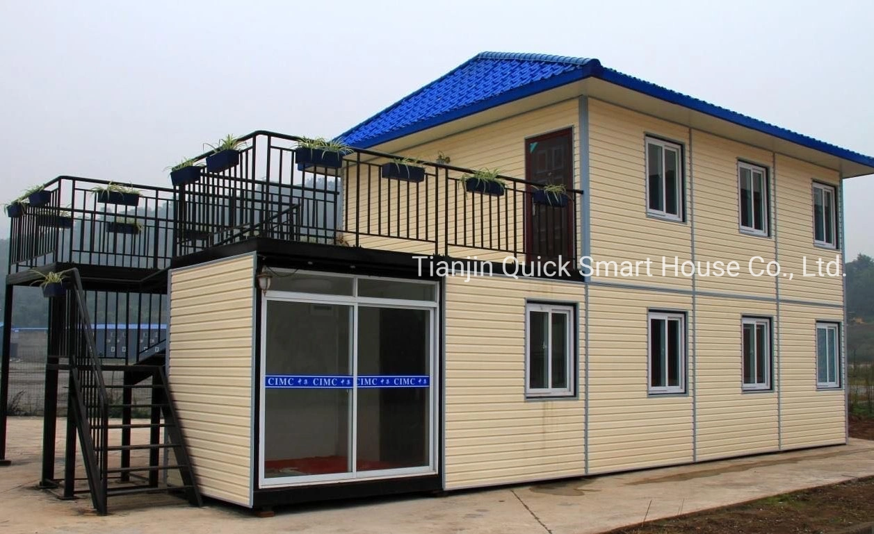 Two Story Modular House/Steel Structure Container House Cyprus