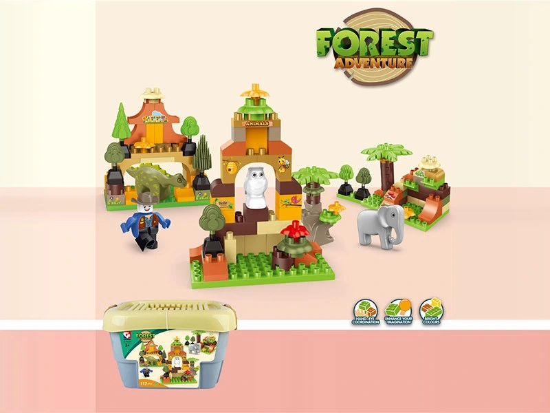 High quality/High cost performance New Series of Forest Building Blocks Toys Bricks for Kids for Education