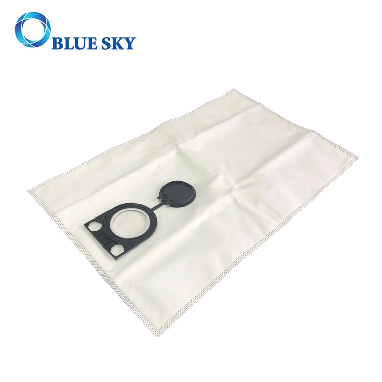 White Non-Woven Filter Dust Bags for Boschs Gas25 Vacuum Cleaners