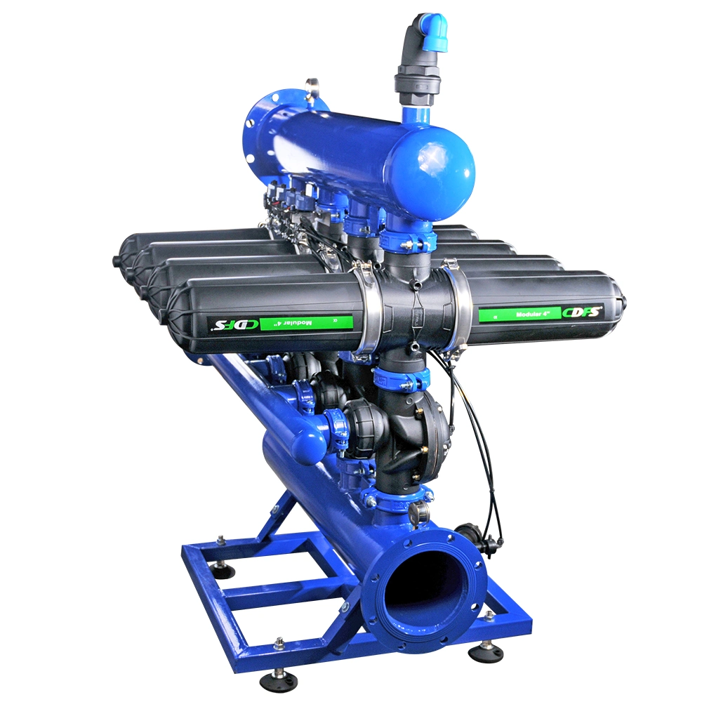 Preço do Sistema de Filtro de Disco de Retrolavagem Automática para Sistema de Tratamento de Água/ Sistema de Osmose Reversa/ Dessalinização de Água do Mar/ Irrigação por Gotejamento.
