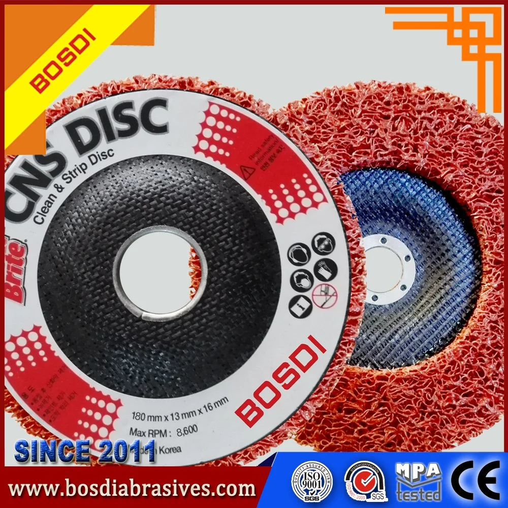 Диск для шлифовки 125мм Bosdi Clean Strip Disc (CNS) для сварки, покраски, полировки ржавчины кузова автомобиля