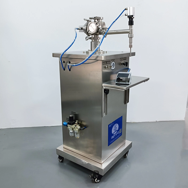Semi Auto 10-1000ml Beverage Oil Bottle Liquid Soap Pneumatic Filling Machine