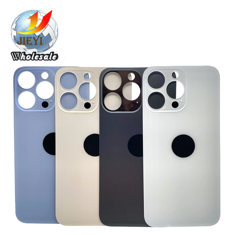 Mobile Phone Accessories for iPhone 13 13 Mni 13 PRO 13 PRO Max Big Hole Glass Battery Back Cover