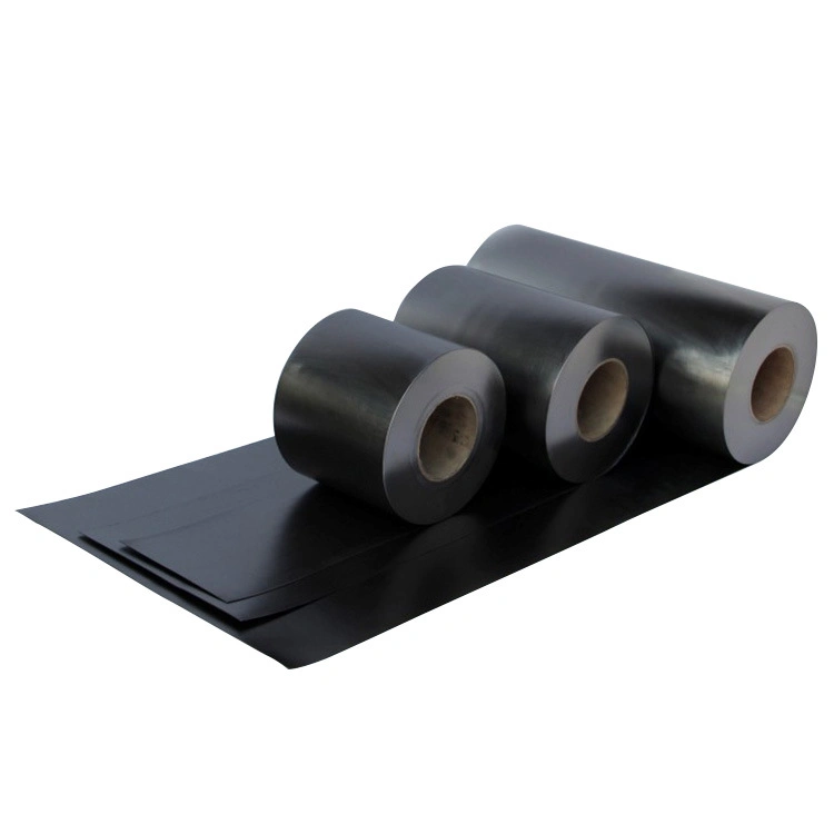 Papel de grafite condutor flexível papel de carbono papel de grafite de 0,5 mm Papel de grafite de carbono elevado em material enrolado
