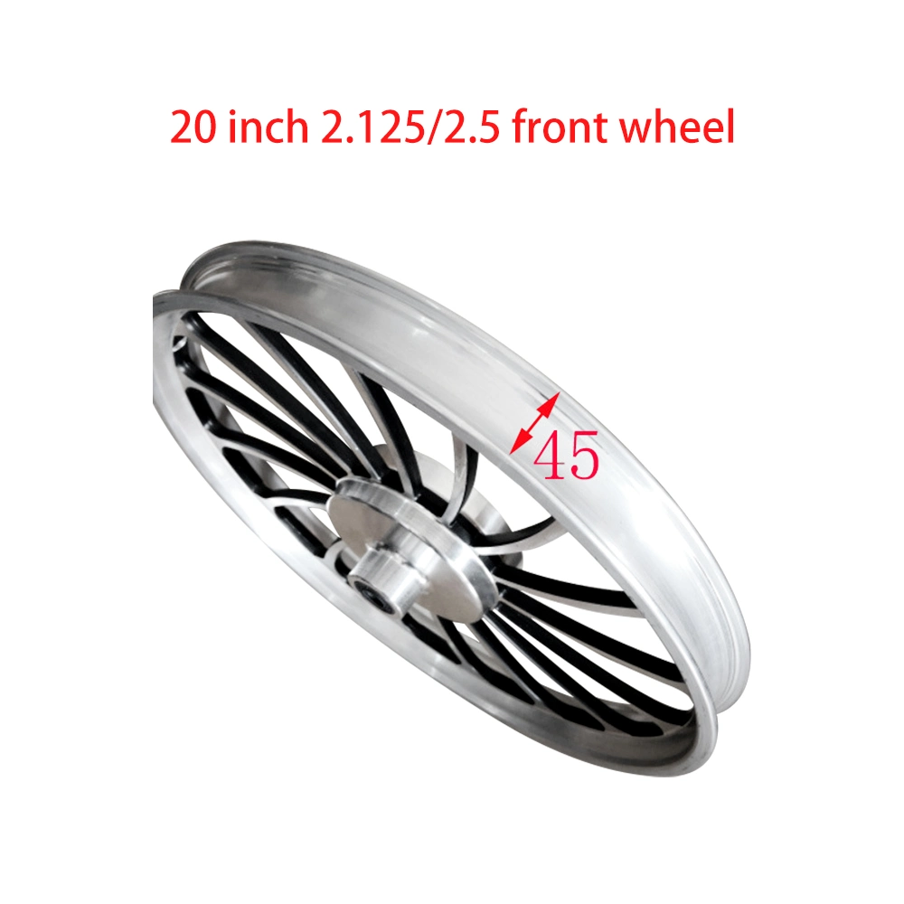 20 Inch Spoke Passenger Wheels Moped Front Wheel for Electric Motorcycle Bike