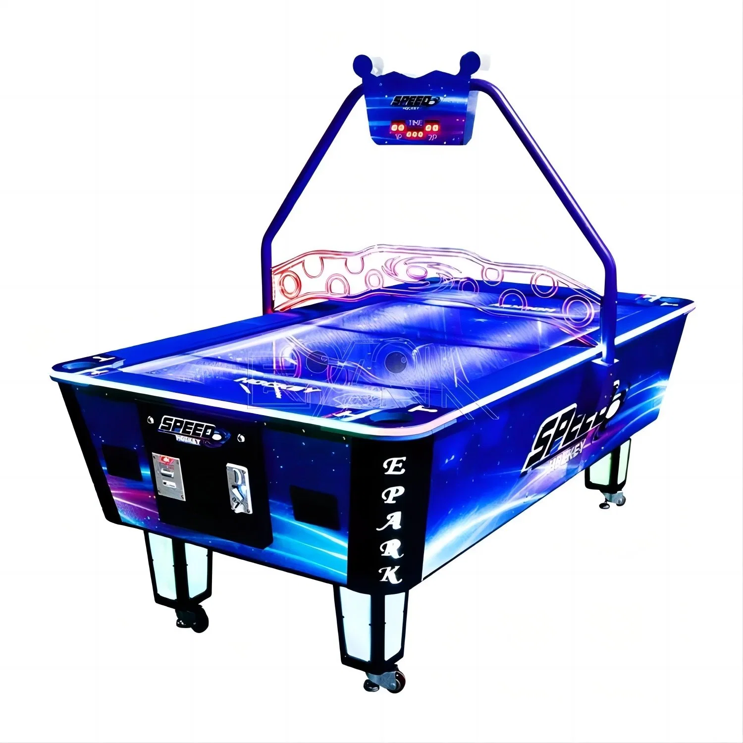 Blee Air Hockey Arcade Münzbetriebene Videospiele Simulator Gekrümmt Table Arcade-Spiele