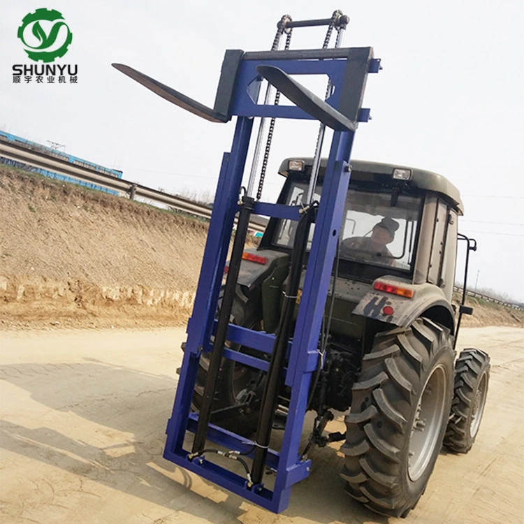 Ferme de mettre en oeuvre 3 points de tracteur hydraulique de chariot élévateur à fourche