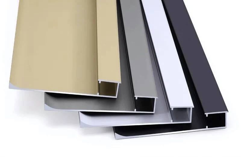 Skirt for Wall Tile Decorative Base Extrusion Aluminium Skirting Board Profile