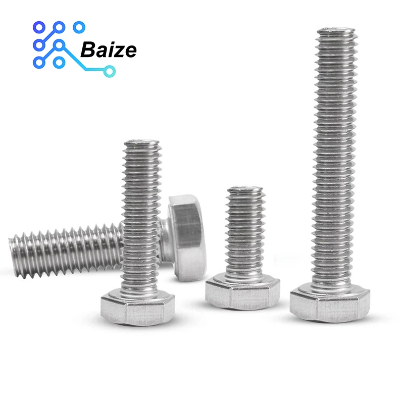 Carbon Steel Common Hexagonal Flange Bolt Machine Screw Cutomized