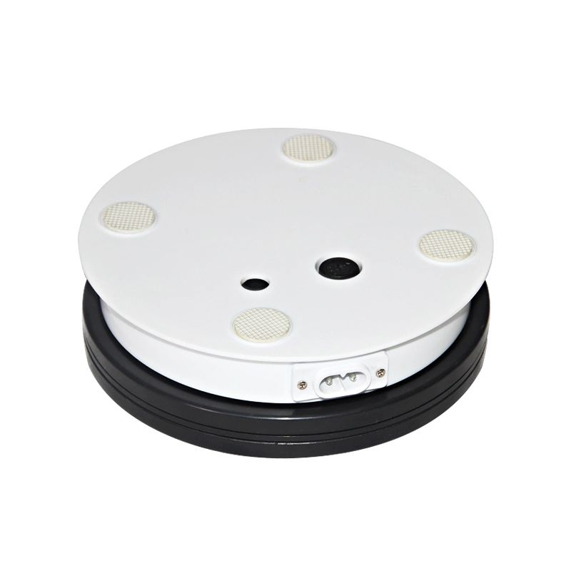 Giradiscos-BKL Small Electric 360 Rotating Turntable Joyería pantalla Stand for Escaparate