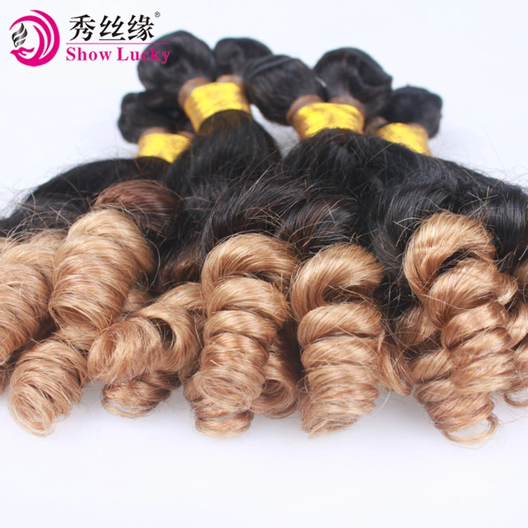 Original Factory Wholesale/Supplier Human Hair Extension Unprocessed Virgin Peruvian Human Hair Bundles Aunty Funmi Hair Weft for Nigeria Women