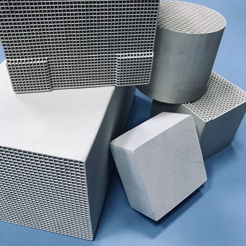 Customized High Temperature Saddle Filler Catalyst Supported Honeycomb Ceramic Proppant