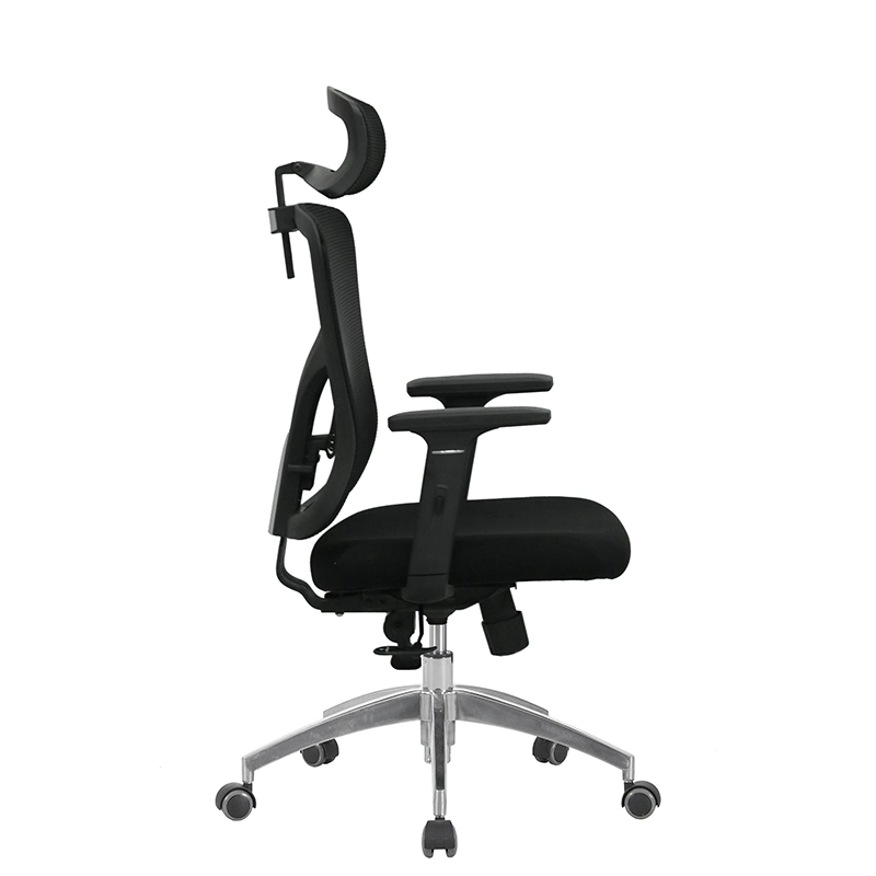 Muebles malla tela Nylon estructura altura trasera ajustable Oficina de secretaria Silla para personas gordas