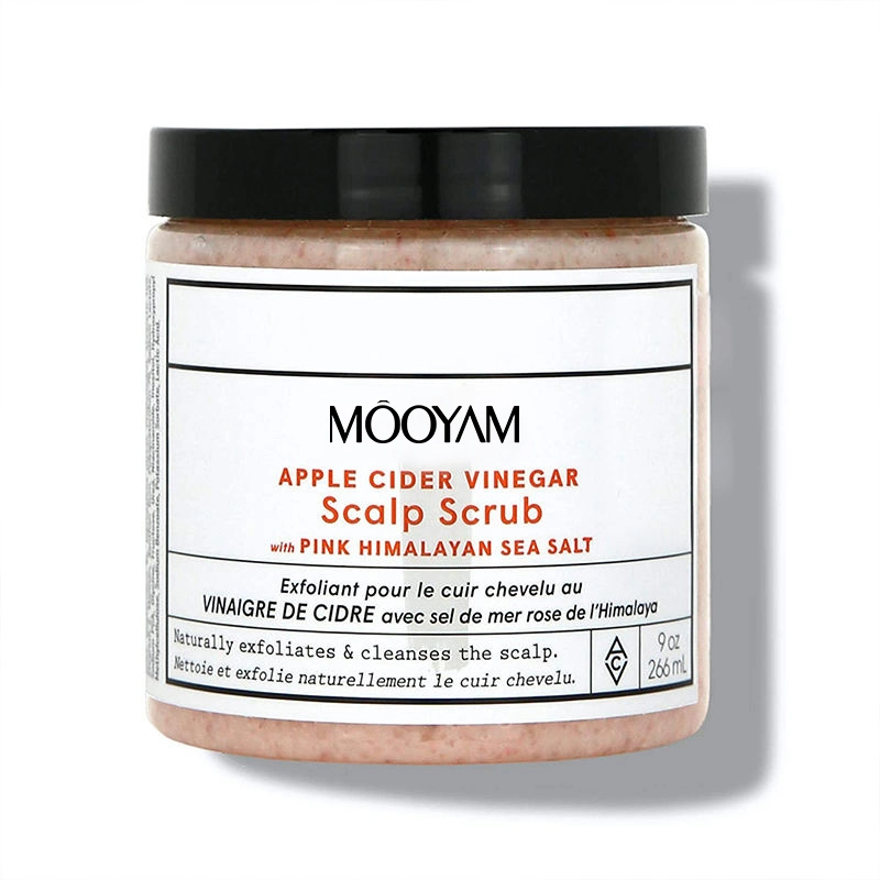 Mooyam Wholesale/Supplier Cleansing Scalp Scrub Hair Wash Organic Apple Cider Vinegar Pink Himalayan Sea Salt Exfoliator Scalp Scrub