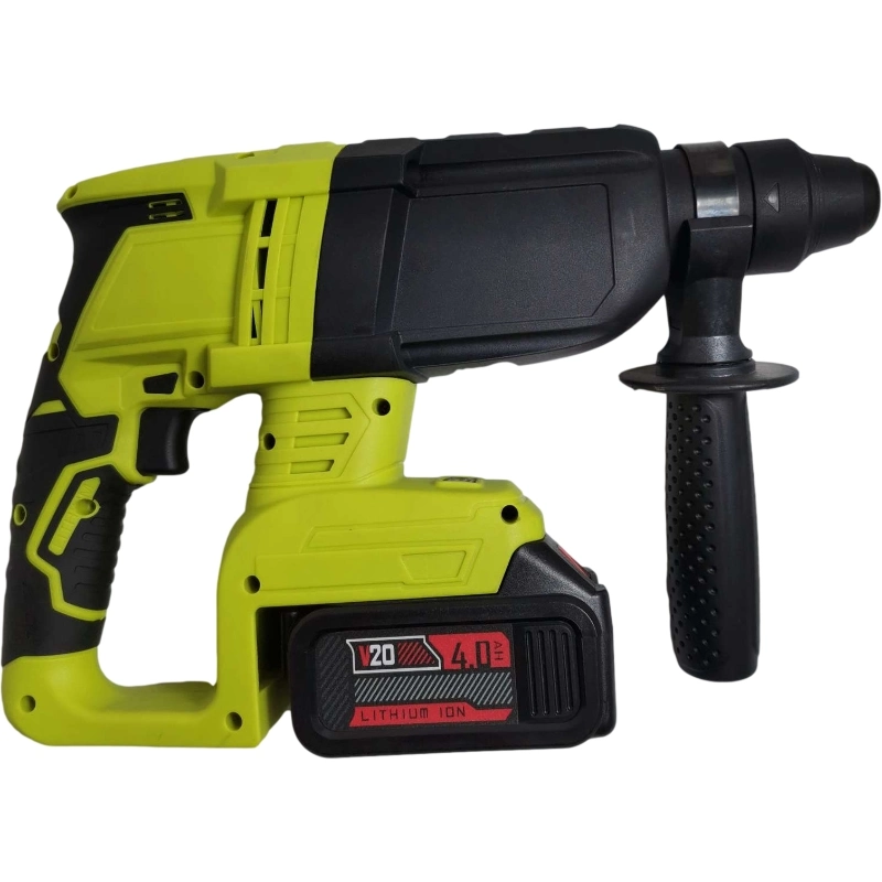 21V Li-ion Cordless Rotary Hammer Drill 26mm Electric Power Hammer Drill Power Tools