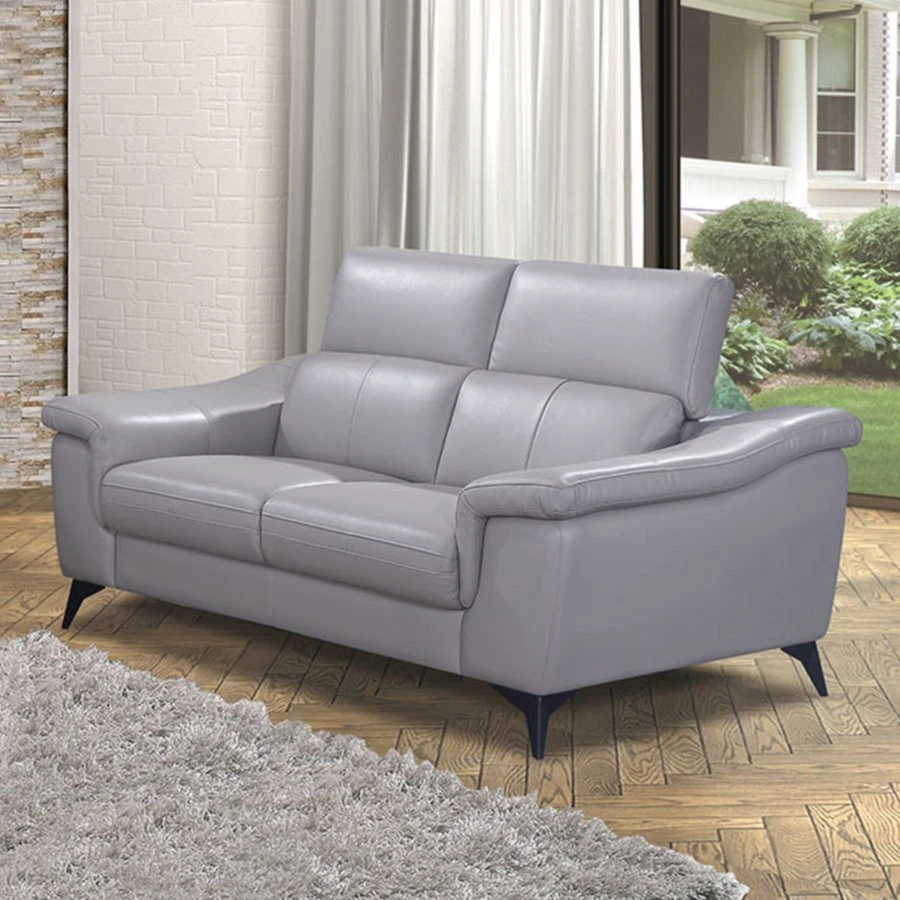 Home Wooden Function Furniture Leather Fabric Corner Leisure Sofa Modern Living Room Furniture