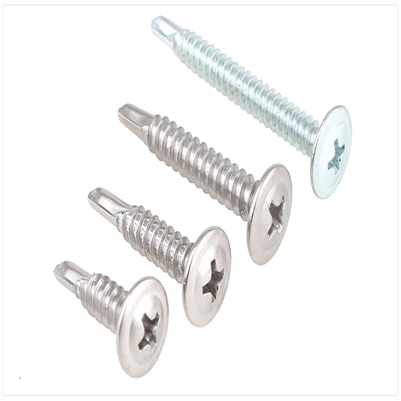 Large Flat Head Micro Mini Stainless Steel Satin Brushed Screw