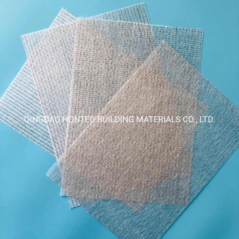 105GSM Reinforced Polyester Non-Woven Fabric with Fiberglass Scrim for Waterproof