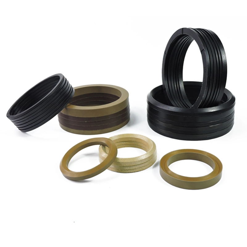 Sipaituo FKM PTFE V Type Packing V Ring Hydraulic Vee Packing Seal Kits