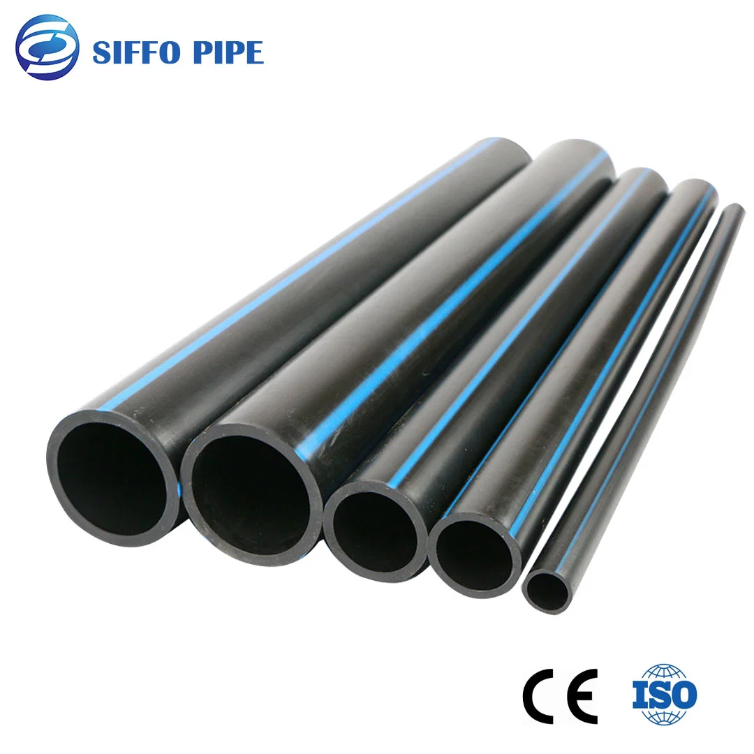 DN90 HDPE Pipe Grade PE100 PE SDR 21 for Underground Water Supply Pipe