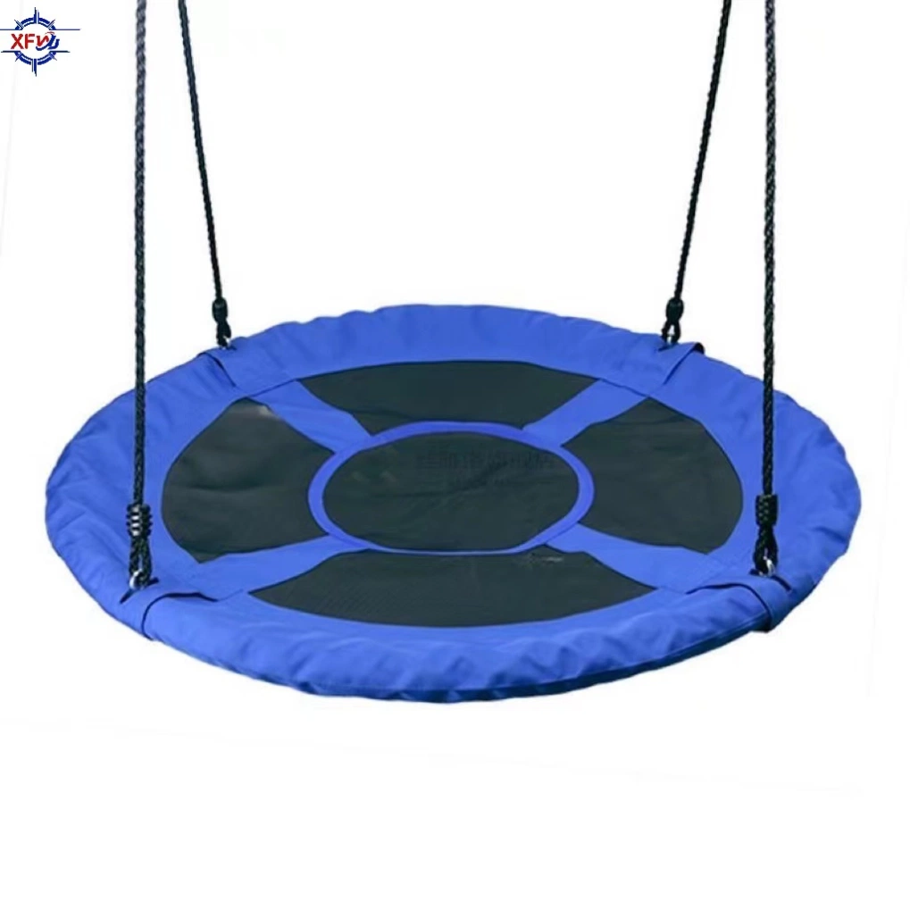 Hot Selling Outdoor Playground Equipment Tree Round Webbing Hammock Garden Swing