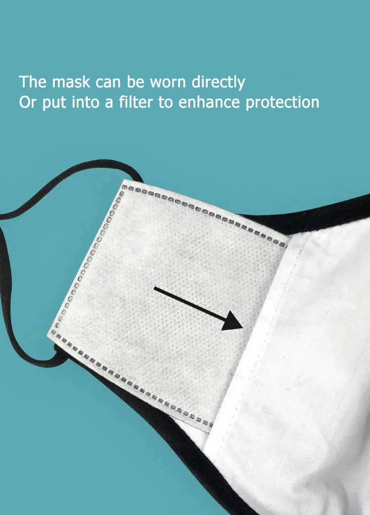 Protective Mask Wash Mask + Filter Can Be Replaced Filter DMDC-010