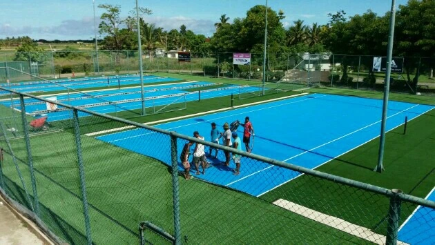 Grass Carpet Artificial Grass Synthetic Grass for Tennis Padel Court Sf13W6-2