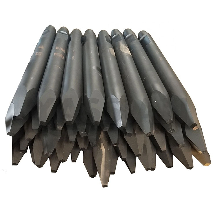 Stone Chisel Moil Point Chisel Hydraulic Breaker Parts Hydraulic Breaker Chisel